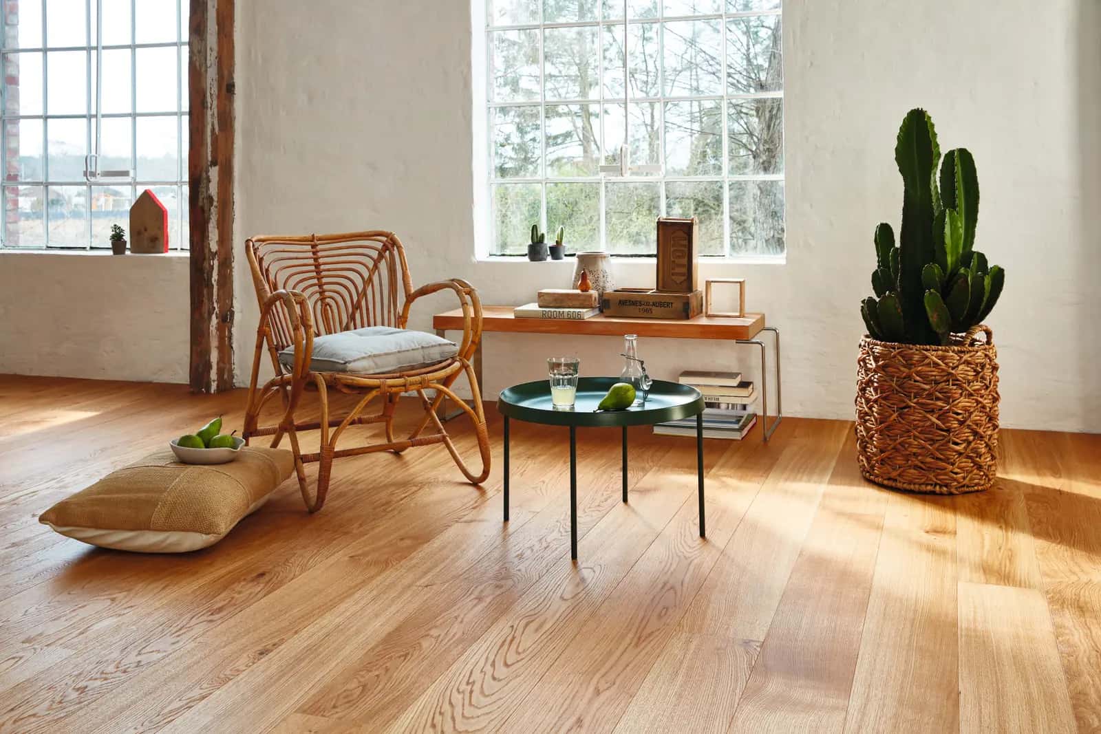 Boen Oak Andante — brede eiken plank (Plank 181)