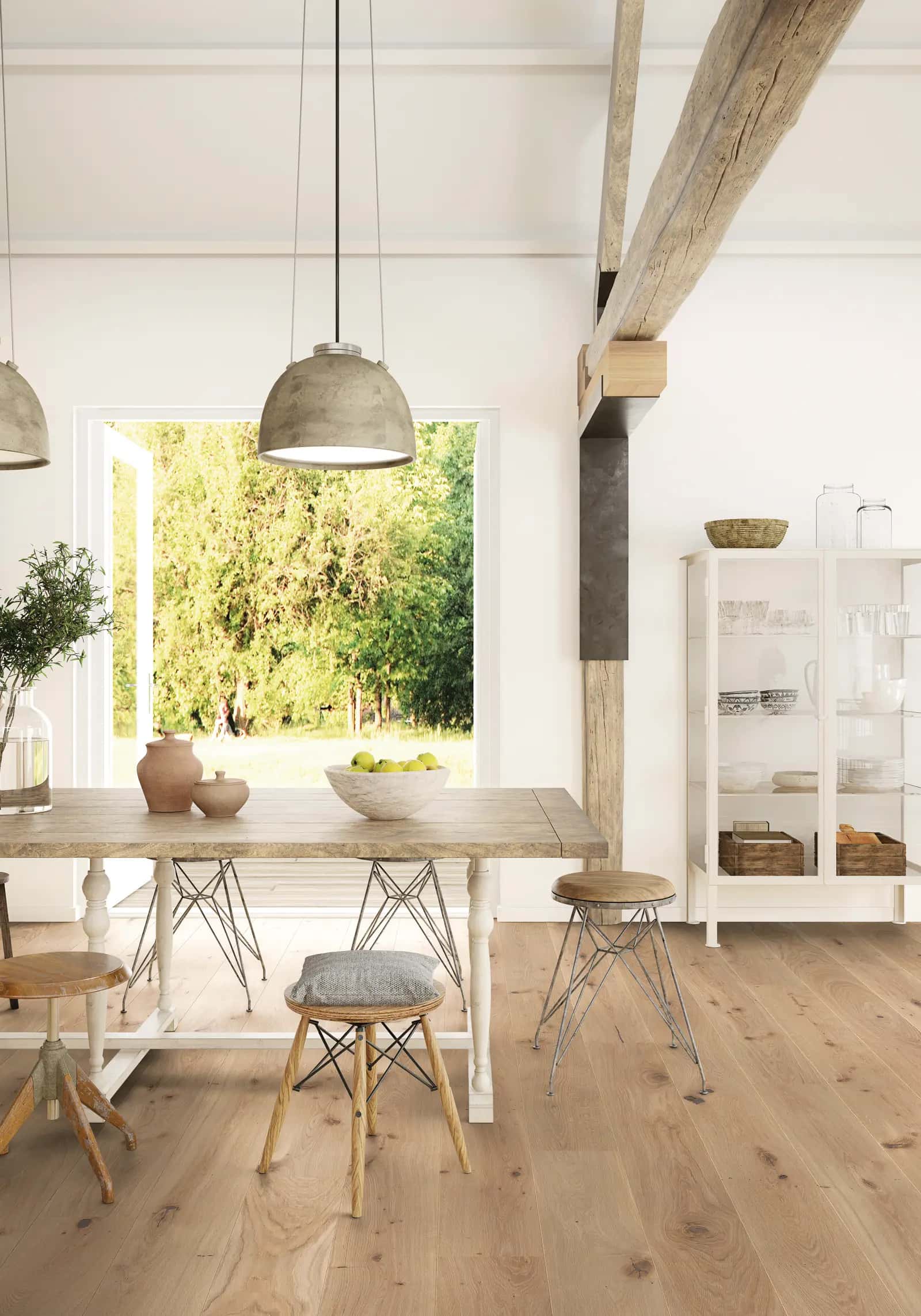 Boen Oak Vivo — rustiek eiken Castle-plank, Live Pure-afwerking