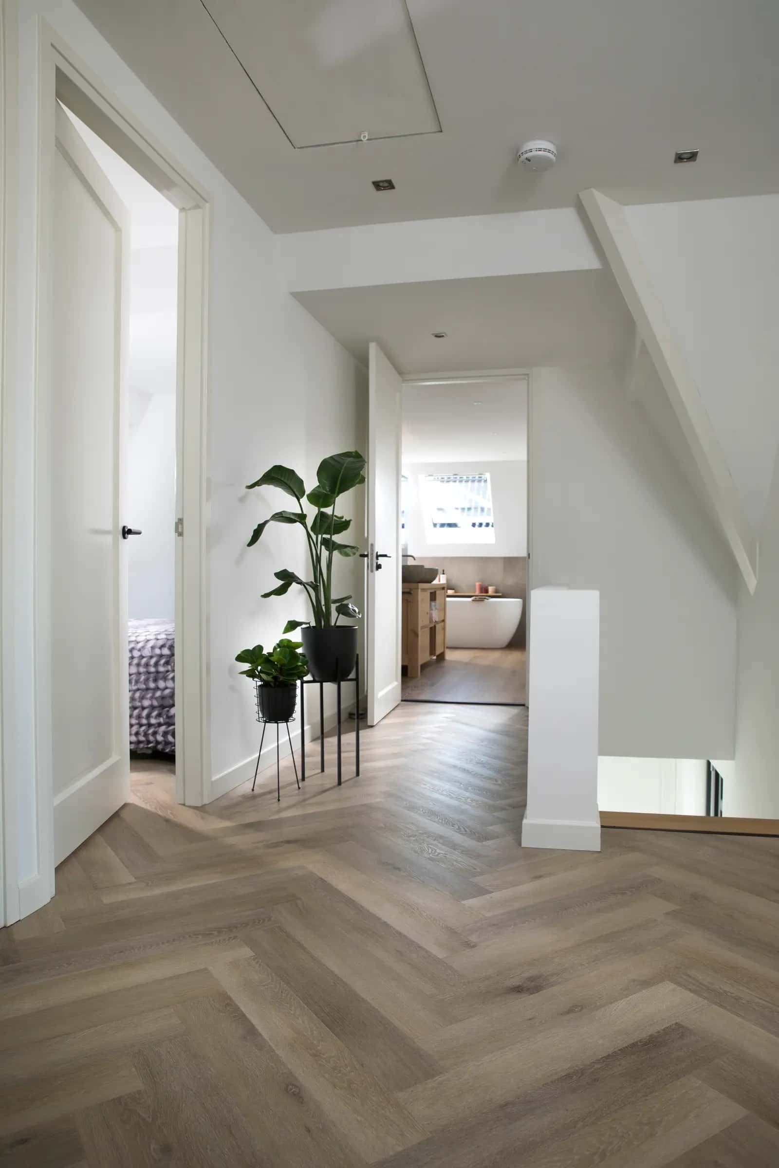 Douwes Dekker PVC-vloer in een woonkamer